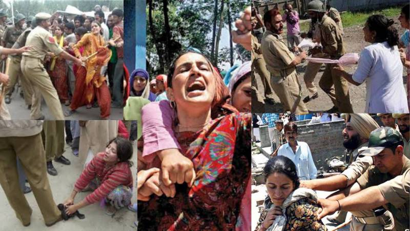 Over 2,300 Kashmiri women martyred, 11,246 molested by Indian troops since 1989