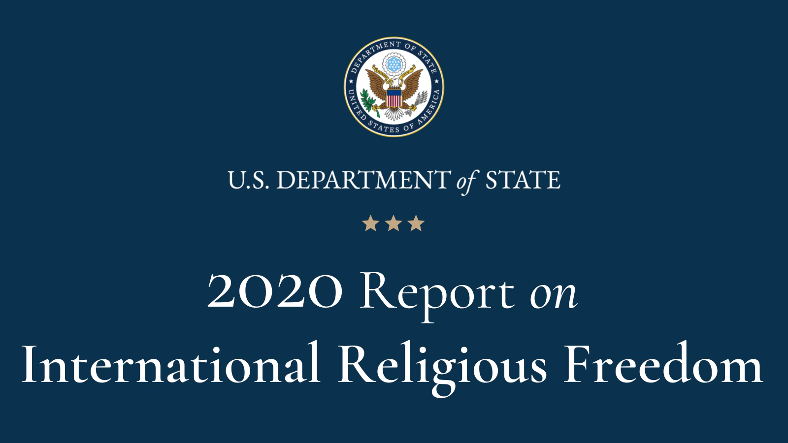 INTERNATIONAL RELIGIOUS FREEDOM CONCERNS OVER RELIGIOUS INTOLERANCE IN INDIA | US STATE DEPARTMENT