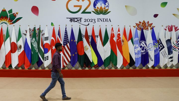 ARTIFICIAL FACELIFT OF DELHI FOR G20 SUMMIT