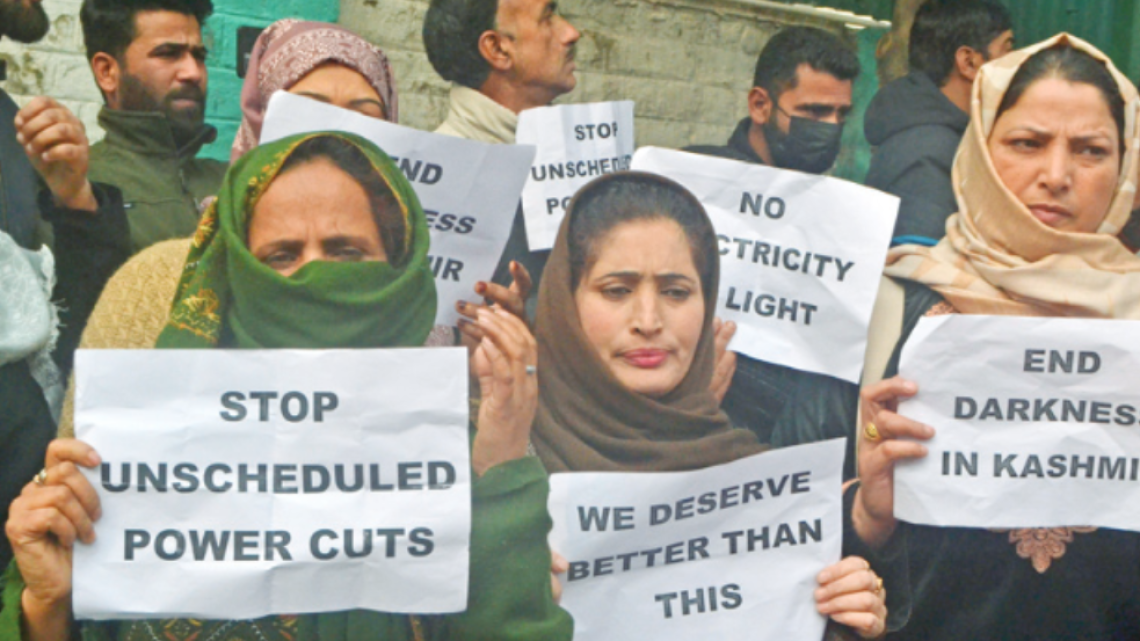 PDP takes to the Streets as Kashmir Faces Unprecedented Power Crisis