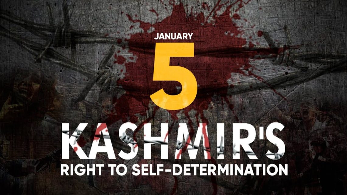 Kashmir Observes Right to Self-Determination Day on 5th January
