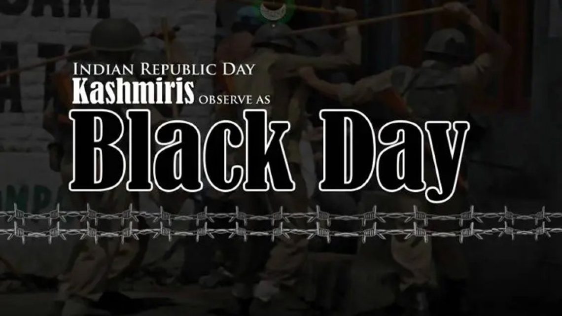 26 Jan Black Day for Kashmiris