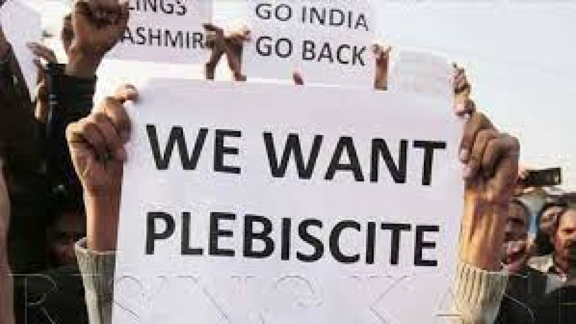 Kashmiris Demand Plebiscite  | Jammu And Kashmir | Srinagar 