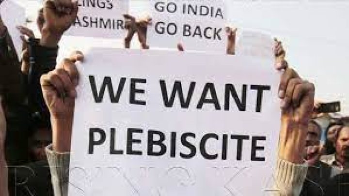 Kashmiris Demand Plebiscite  | Jammu And Kashmir | Srinagar 