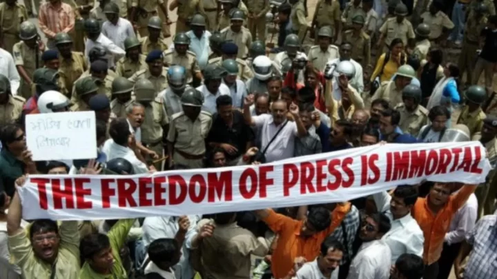 Curbs on Media in India