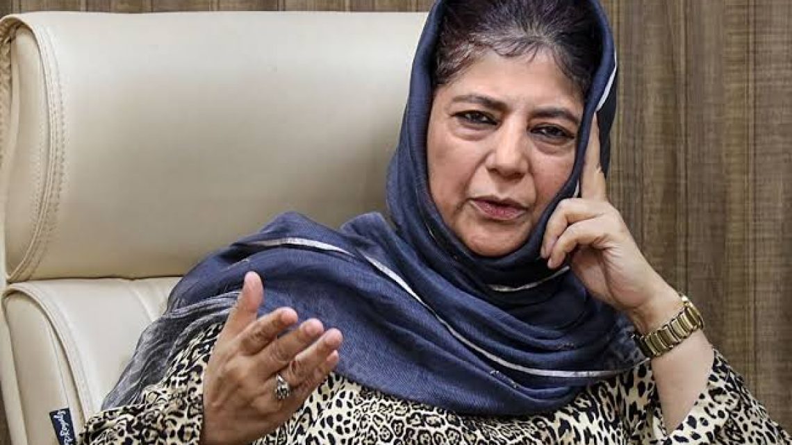 Mehbooba Mufti Criticizes Indian Government’s Actions in IIOJK, Calls for Political Resistance