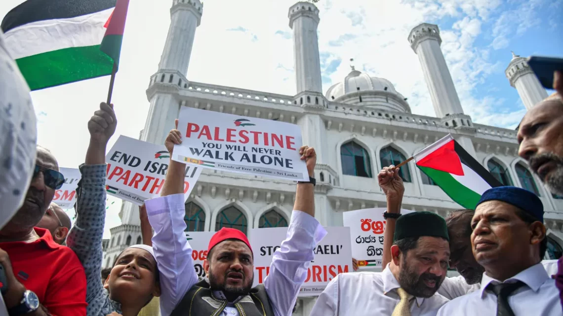 Mass Protest in New Delhi Shows Solidarity with Palestine and Condemns Indian Government Stance