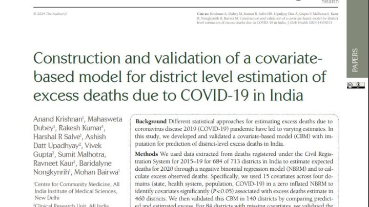India’s Hidden COVID Death Toll: Study Reveals Discrepancies After Five Years