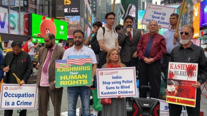 New York’s Times Square to Witness Kashmiri Protest on August 4 Against India’s Decision to Abolish Jammu and Kashmir’s Autonomy