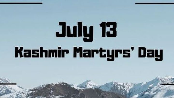 Today Marks ‘Kashmir Martyrs’ Day’: Remembrance of Sacrifices