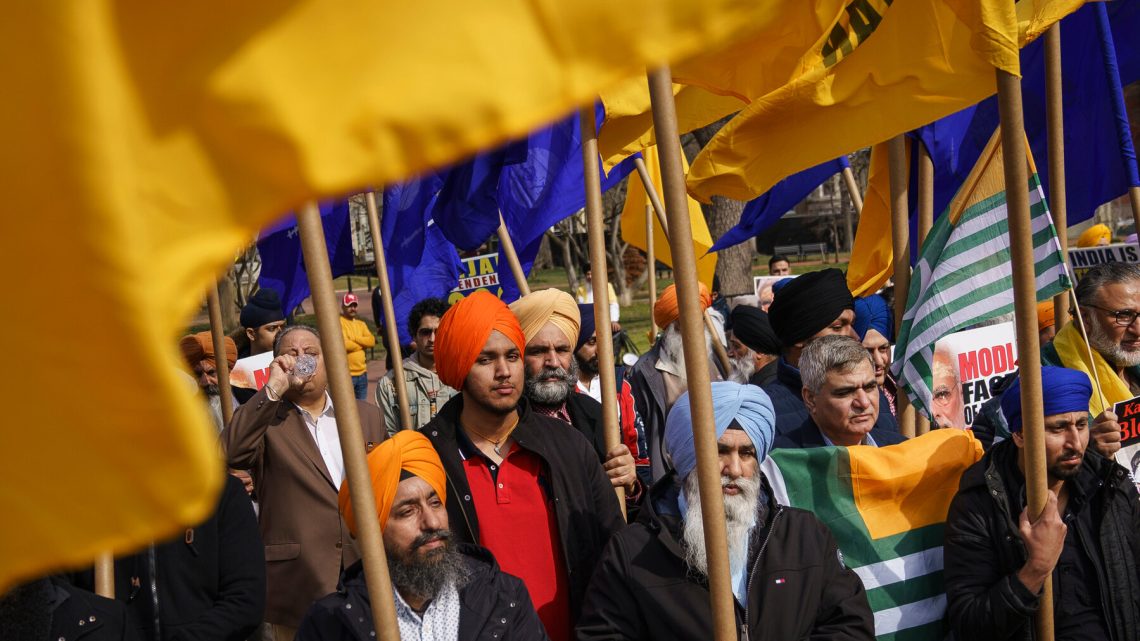 Pro-Khalistan Protestors Asserted that the Modi Government is Making Life Difficult for Sikhs and Other Minorities