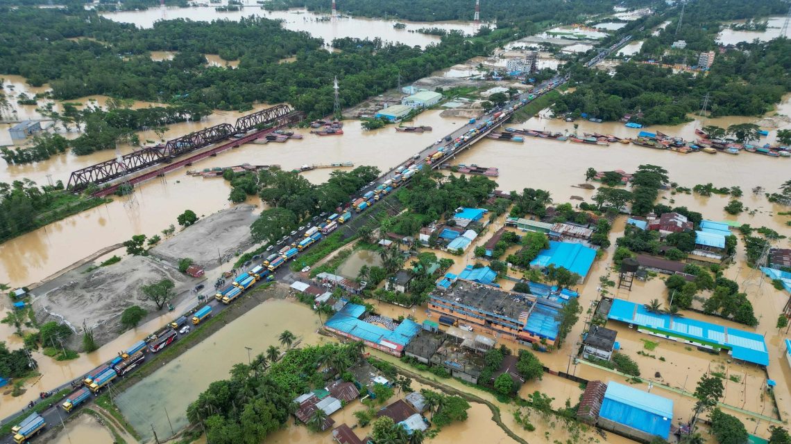 Bangladesh Blames India for Flooding and Making Millions Homeless