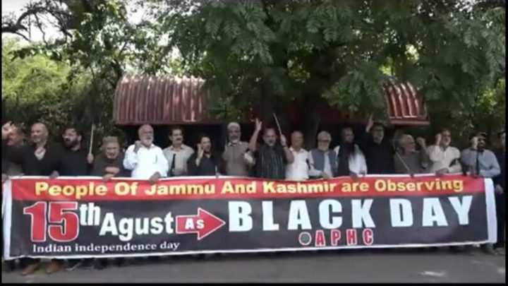 APHC Marks India’s Independence Day with Calls for Kashmir Freedom