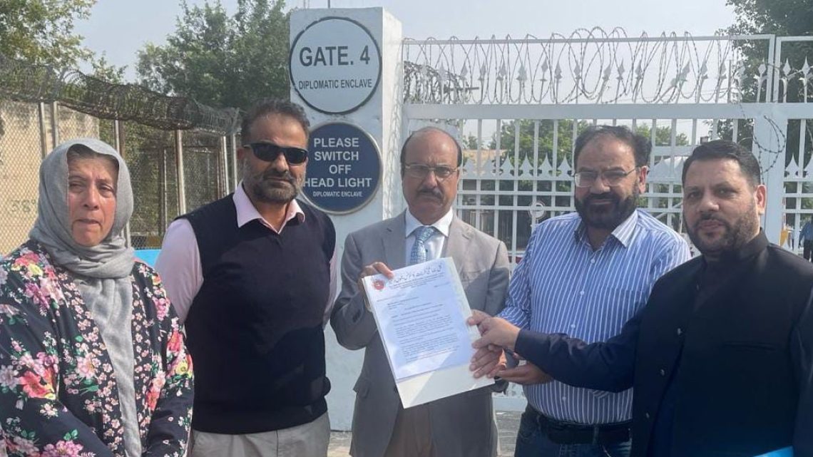 Kashmir Delegation Submits Memorandum for UN Intervention