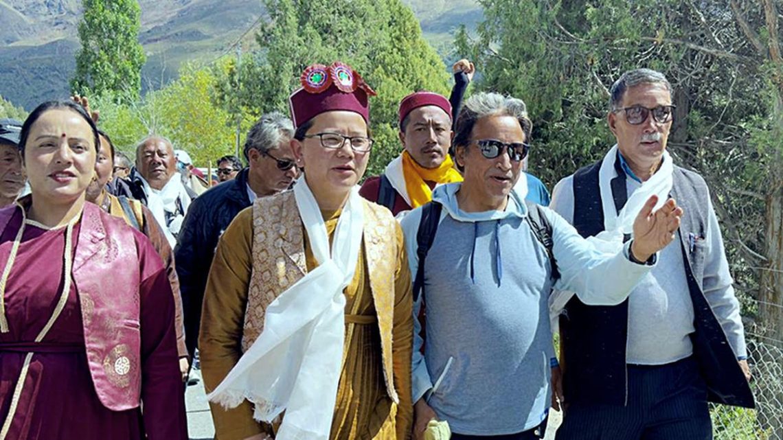 Complete Shutdown in Ladakh amid Illegal Detention of Sonam Wangchuk