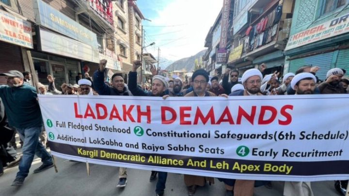 Outrage in Ladakh: Sonam Wangchuk’s Detention Sparks Protests against Indian Authorities