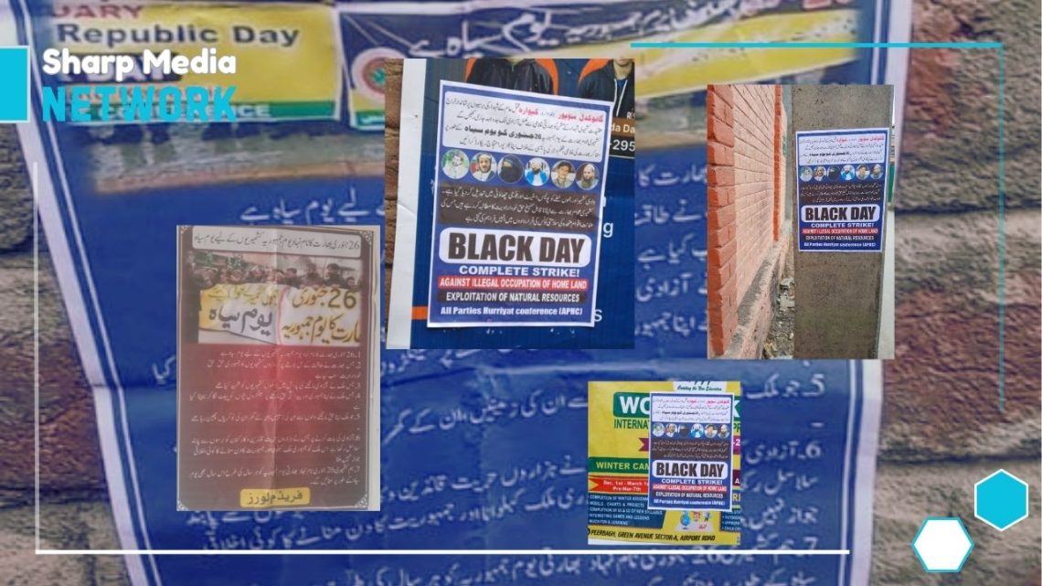 Kashmiris Mark India’s Republic Day as Black Day in Protest