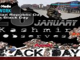 Kashmiri Leaders Mark India’s Republic Day as “Black Day” to Protest Illegal Occupation