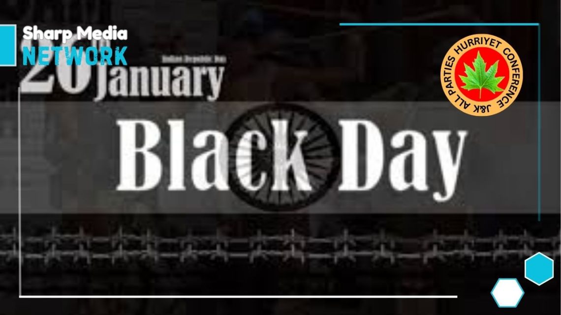 APHC Calls for Protest to Observe Black Day on Indian Republic Day