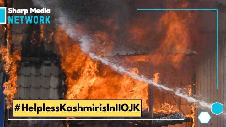 Massive Fire Destroys Homes in IIOJK, Residents Blame Delayed Response