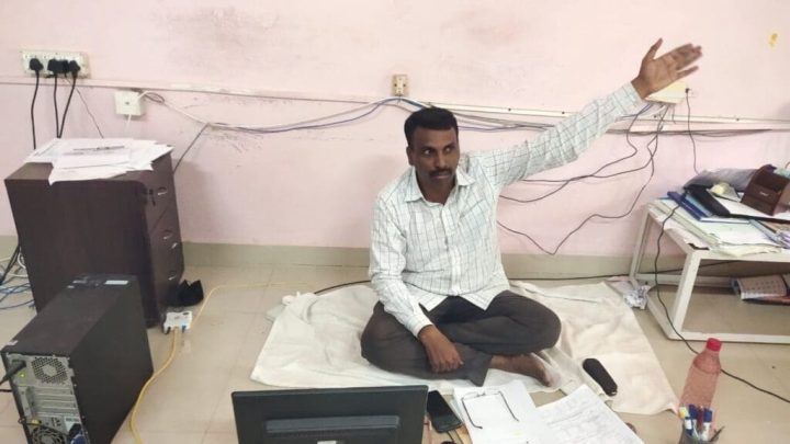 Dalit Professor at Indian varsity forced to sit on floor after chair removed