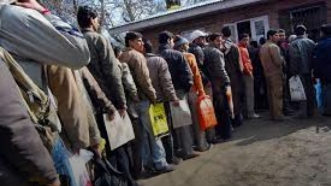 Youth Unemployment Soars in IIOJK, Reaches Alarming 17.4%: Official Report