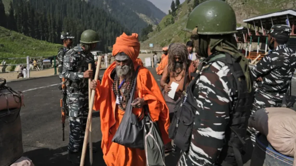 Heavy Militarization in IIOJK Raises Concerns Before Amarnath Yatra