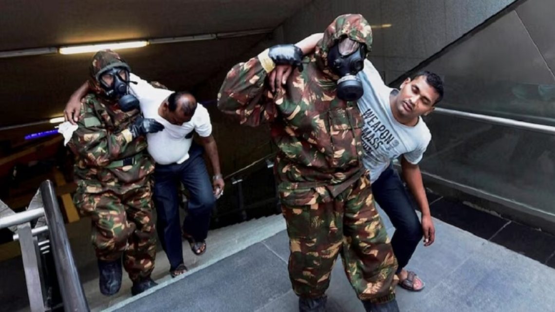 Indian Forces’ Highway Mock Drill Sparks Fear Among Kashmiris