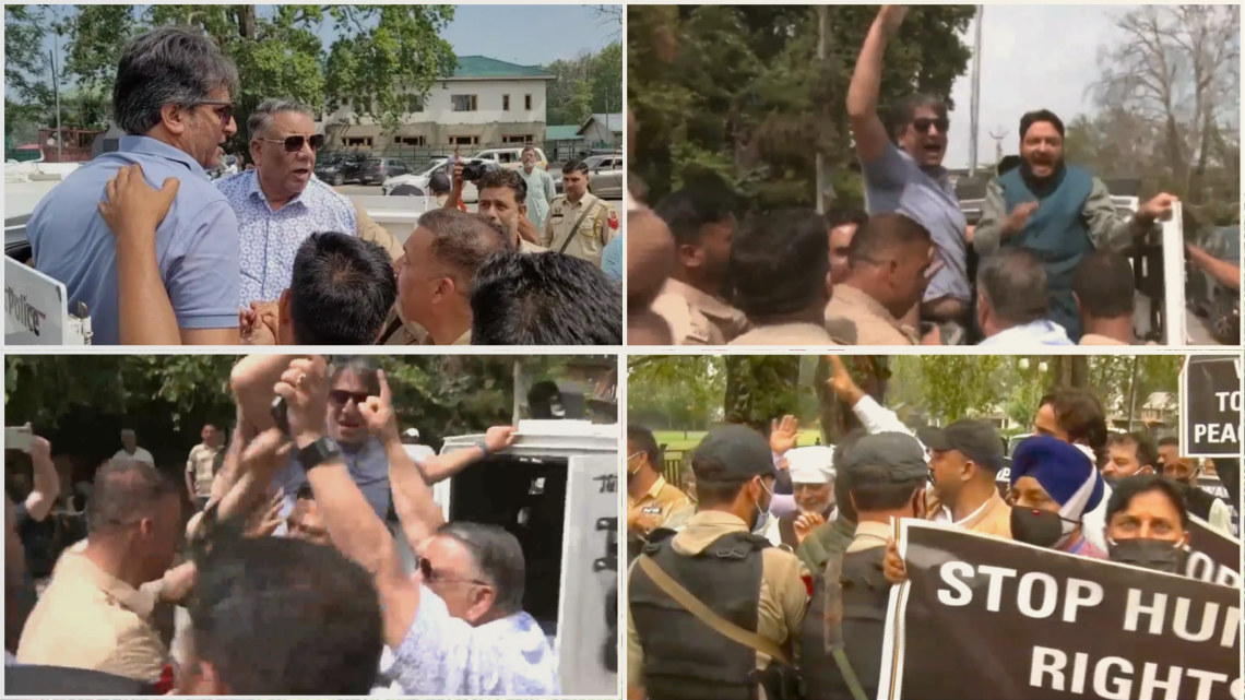 Indian Police Detain PDP Leaders, Foil Protest Against Water Crisis, Power Tariffs in Srinagar