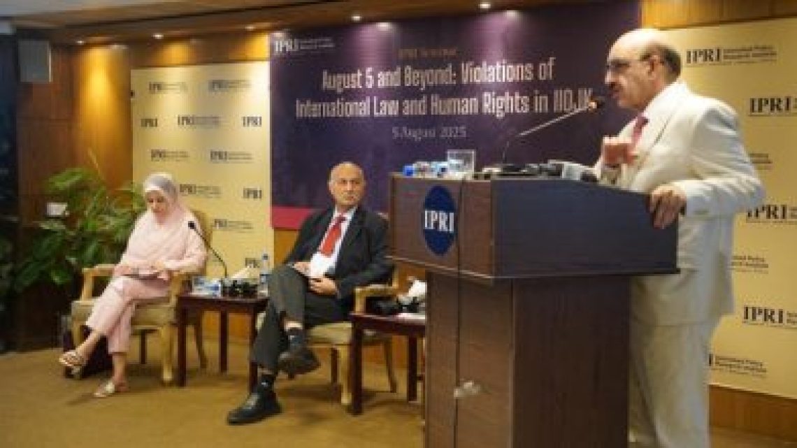 APHC-AJK Seminar in Islamabad Condemns India’s Rights Violations in IIOJK