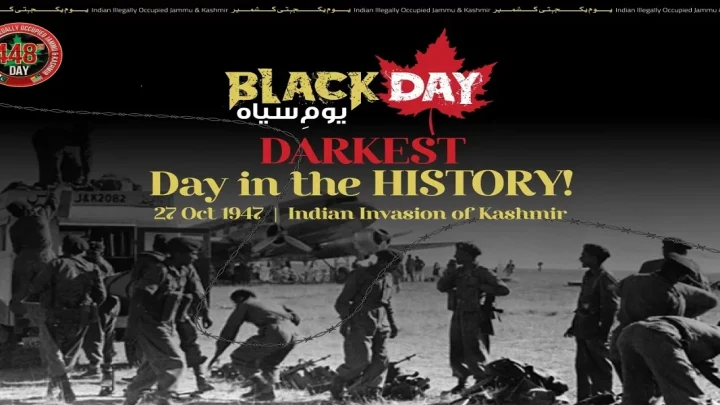 Kashmir’s Black Day: The Dark Dawn of India’s Brutal Occupation, Betrayed Promises, and Denied Self-Determination