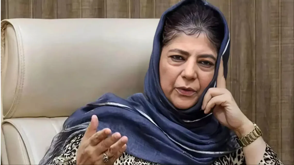 Mehbooba Mufti Exposes Modi’s Demographic Agenda as India Tightens Its Grip on IIOJK