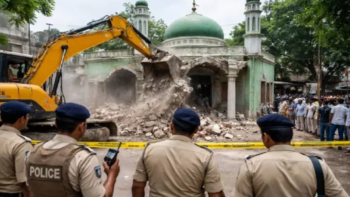 Officials Bow to Hindutva Pressure: Madhya Pradesh Mosque Declared ‘Illegal’ Despite Valid Papers, Exposing India’s Deepening Anti-Muslim Bias