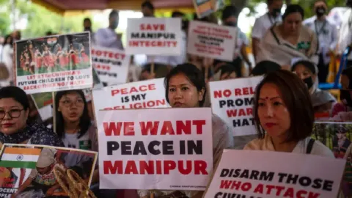 The Hindutva Terror Doctrine: Unmasking India’s Bloodstained Democracy through Genocide in Manipur and Military Siege in IIOJK