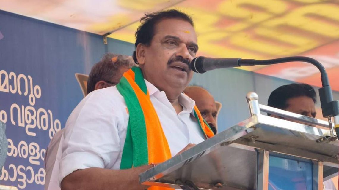 BJP Candidate Krishnadas Spits Poison With Hate Speech in Kerala Elections
