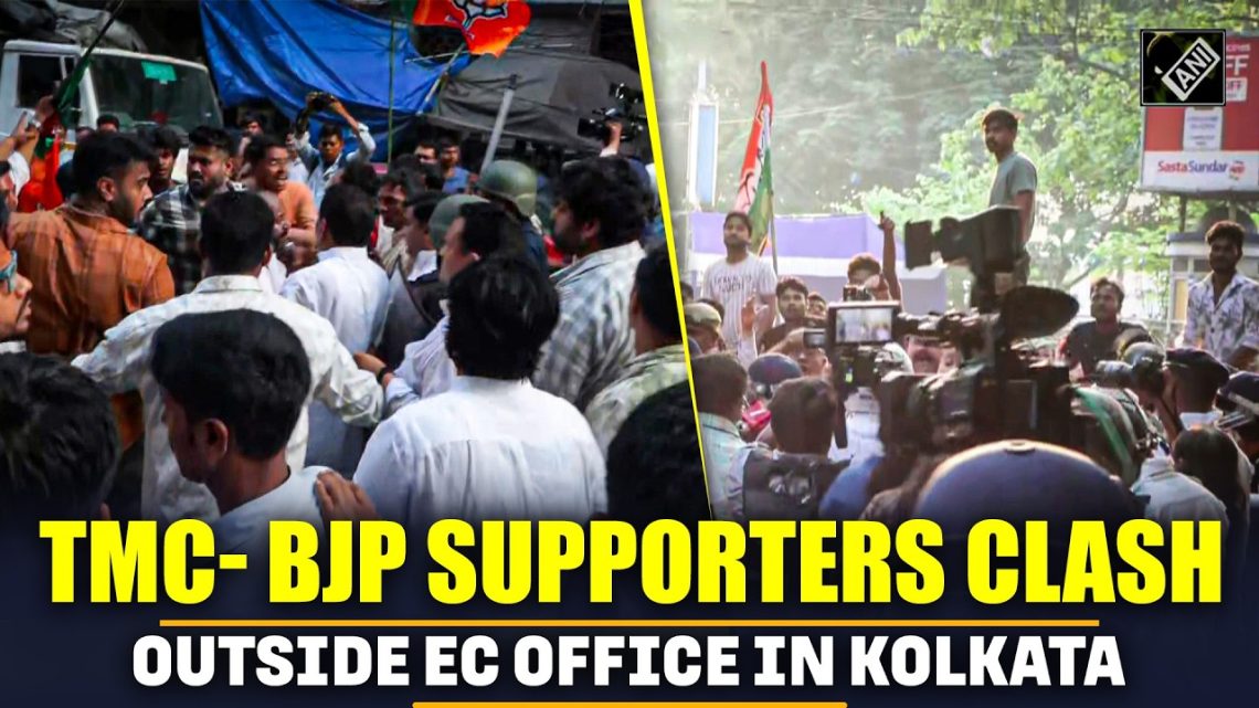 Angry Locals Clash With BJP Thugs Caught Smuggling Fake Voters To Hijack West Bengal Elections