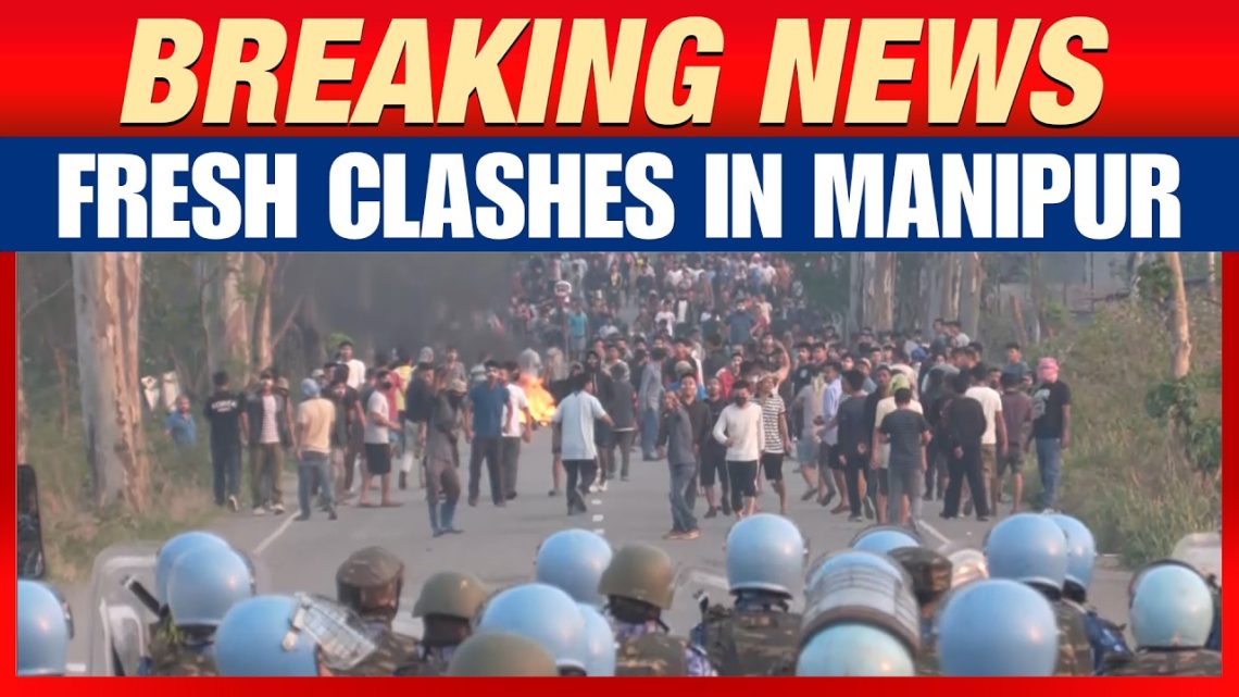 18 Injured In Bishnupur Clashes As Manipur Remains A Violent War Zone