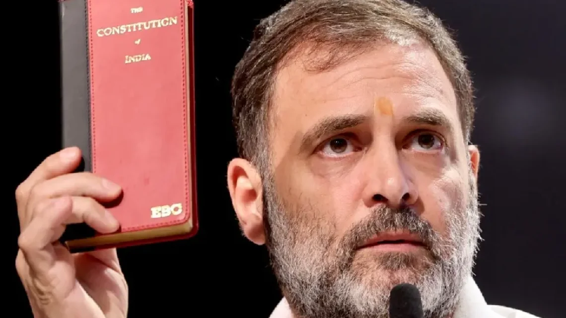 Rahul Gandhi Slams BJP and RSS for Attacking the Indian Constitution
