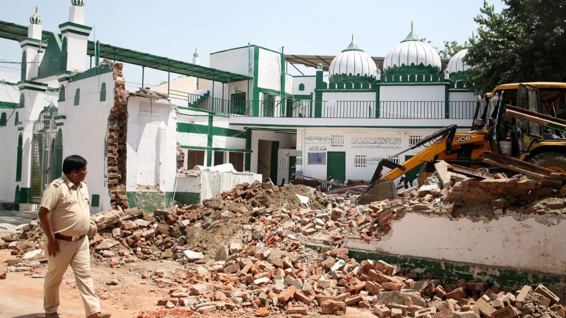 BJP State Machinery Smash 300 Muslim Homes and Two Mosques in Mumbai Leaving Thousands Homeless and Injured Just Before Monsoon Season