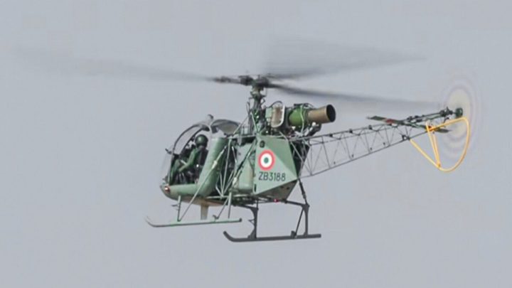 Indian Army Cheetah Helicopter Crashes in Ladakh Injuring Major General Sachin Mehta and Two Pilots