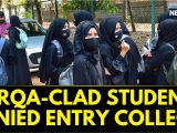 Extremist Students Force Illegal Burqa Ban At Azad Hind Fauj Smriti College