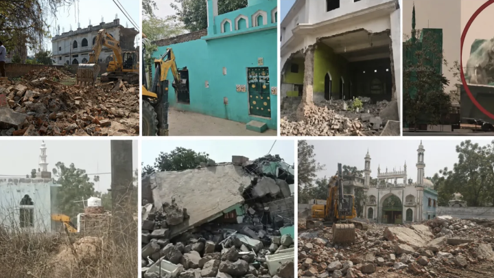 Over 23 Muslim Religious Sites Demolished In 45 Days Across Six BJP Ruled States