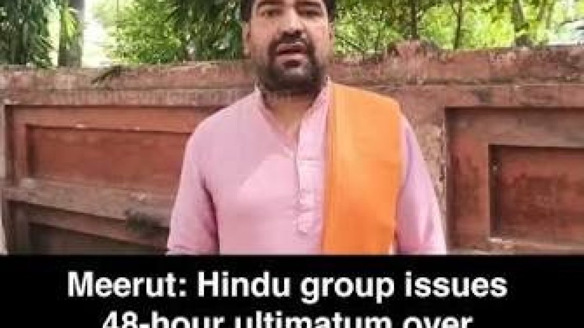 Hindu Group Warns of Massive Protests Over Two Hundred Year Old Meerut Jama Masjid Within 48 Hours