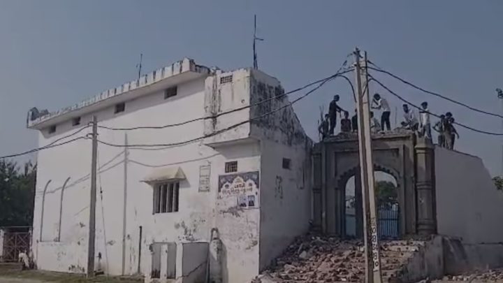 Sambhal Administration Uses Anti Encroachment Excuse To Destroy Historic Village Eidgah
