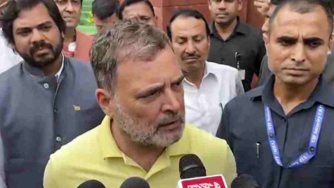 Rahul Gandhi Slams Modi Over Choice of Minister Who Defended Bilkis Bano Rapists