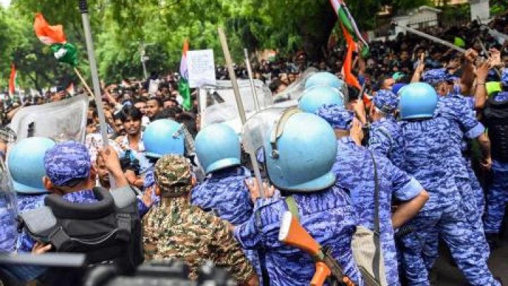 Delhi Police Internal Records Expose Firing Of Pellet Guns At Peaceful Student Protesters Demanding Answers On Examination Leaks