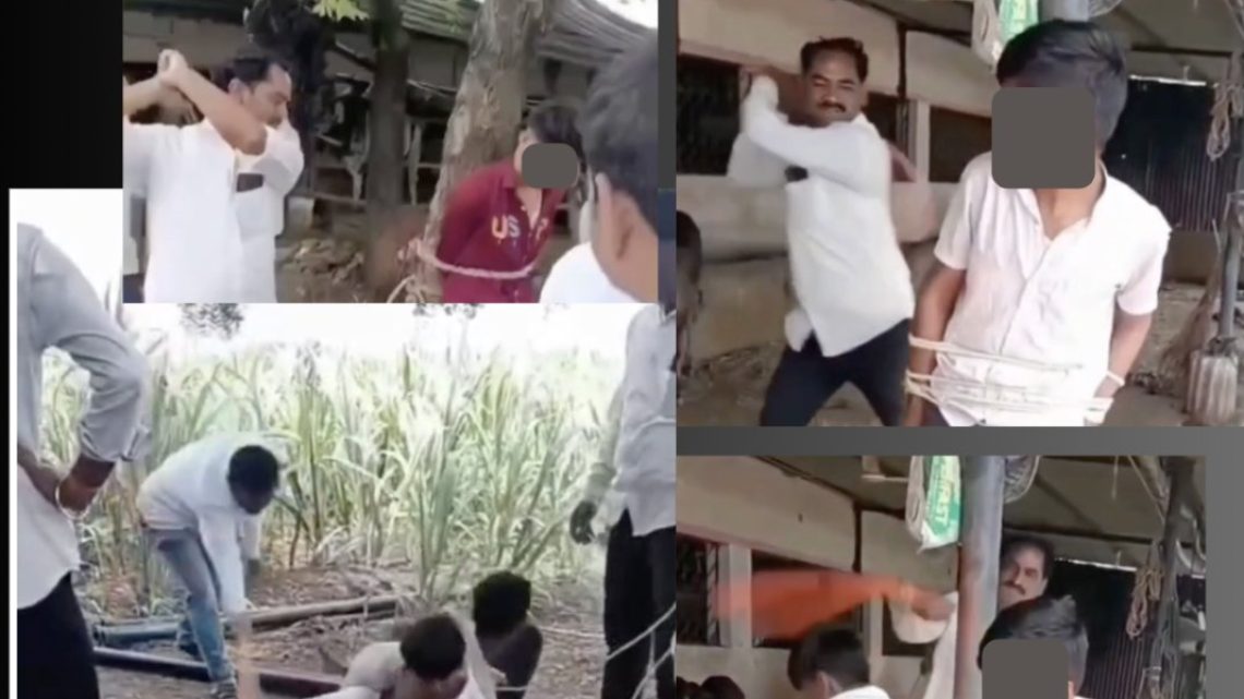Three Muslim Boys Tied To A Pole And Beaten By A Hindutva Mob In Maharashtra