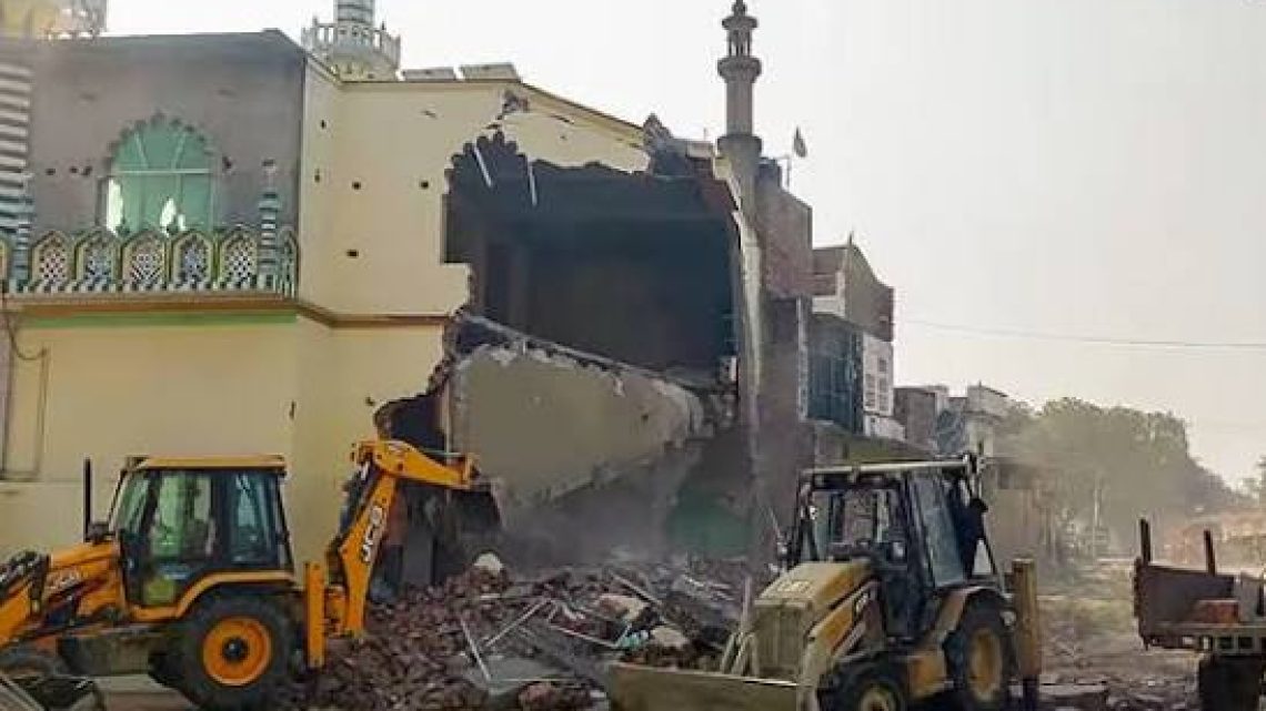 State Bulldozers Target 5 Historic Mosques For Demolition In Varanasi Under The Shady Pretext Of Road Widening
