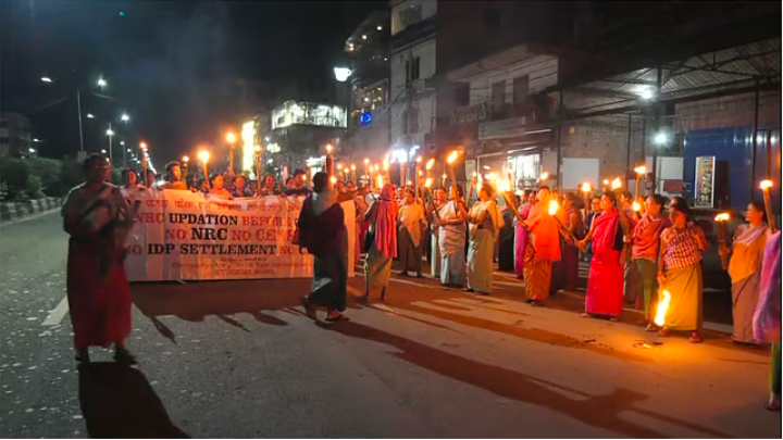 Demographic Shift Exposed as Manipur Women Protest Delay in NRC Implementation