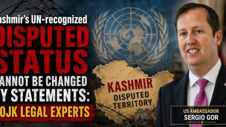 UN Reaffirms Disputed Kashmir Status as US Envoy Statement Exposes Illegal Indian Occupation
